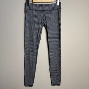Ivivva Lululemon Girl's Digi‎ Weave Rhythmic Tight Athletic Yoga Legging Gray 14